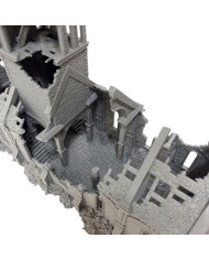 Iglesia del Valle en Ruinas de Grimdale|3DLayeredscenery|Ruinas Napoleonicas