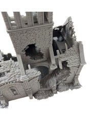 Iglesia del Valle en Ruinas de Grimdale|3DLayeredscenery|Ruinas Napoleonicas