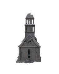 Iglesia del Valle en Ruinas de Grimdale|3DLayeredscenery|Ruinas Napoleonicas