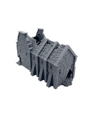 Armory Ruined of Grimdale|3DLayeredscenery|Napoleonic Ruins