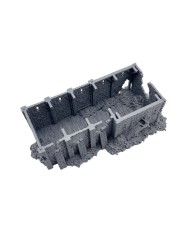 Armory Ruined of Grimdale|3DLayeredscenery|Napoleonic Ruins