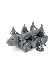 Battering Ram of the Kingdom of Azragor|Conquest Creations|Medieval Siege Terrain