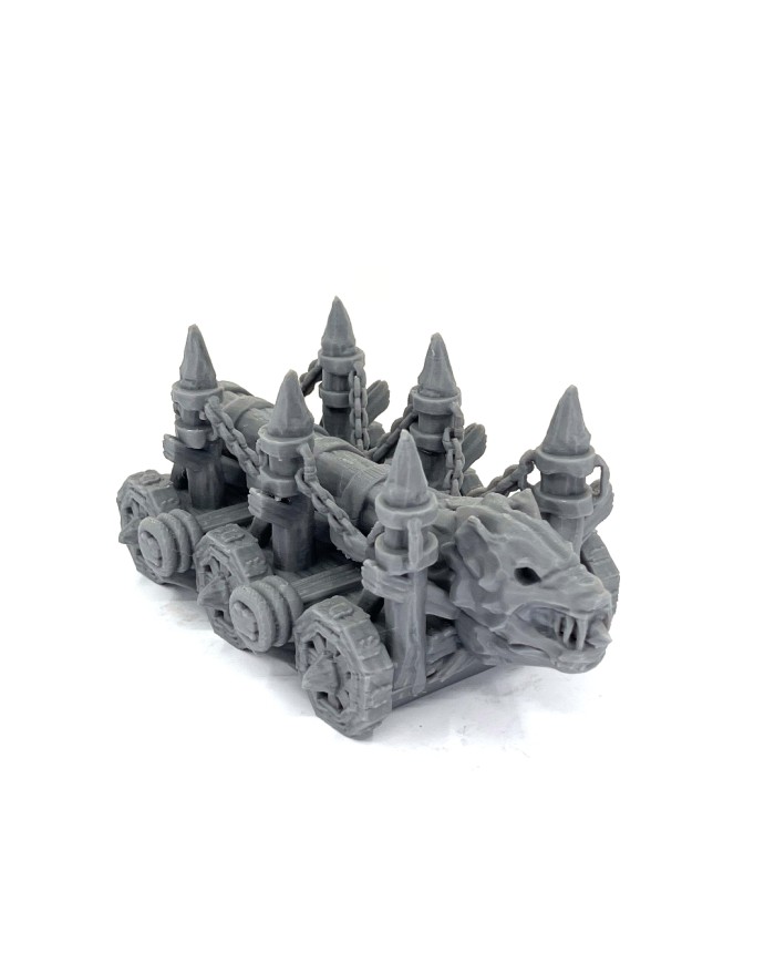 Battering Ram of the Kingdom of Azragor|Conquest Creations|Medieval Siege Terrain