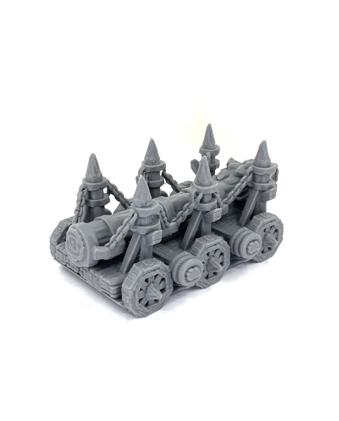 Battering Ram of the Kingdom of Azragor|Conquest Creations|Medieval Siege Terrain
