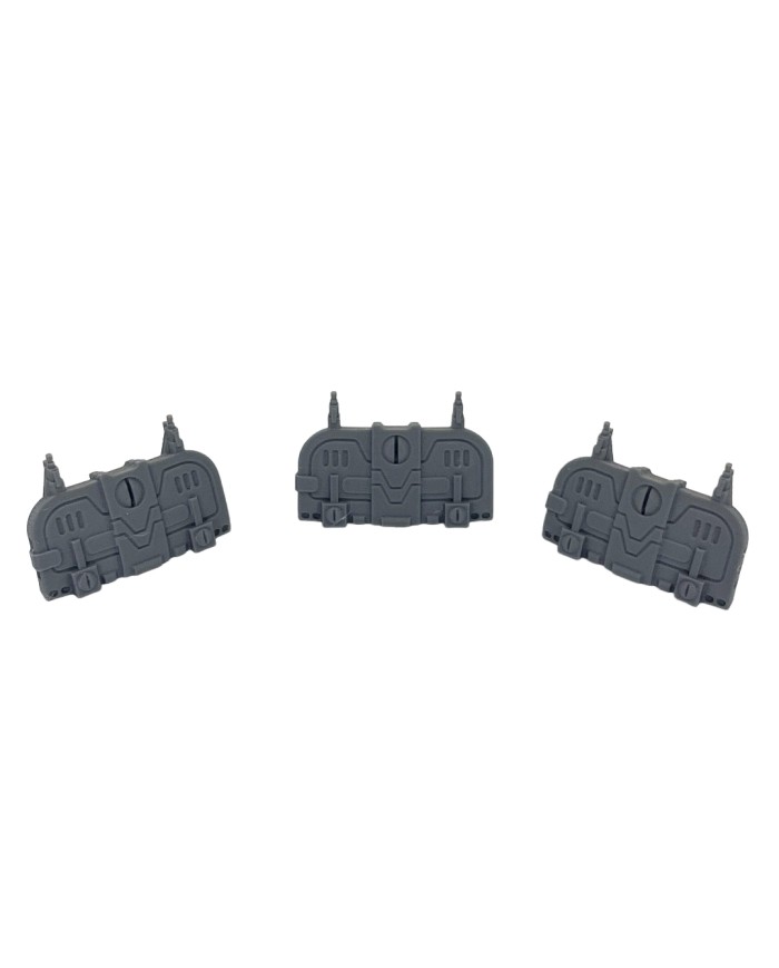 Stratum Commonwealth Barricades (x3)|Corvus Game Terrain|Ethereal Dynasties