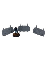Stratum Commonwealth Barricades (x3)|Corvus Game Terrain|Ethereal Dynasties