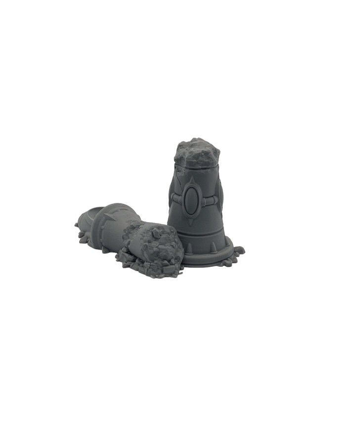 Torre Eldar Destruida|Forbidden Prints|Eldar