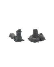 Torres Eldar Destruidas|Forbidden Prints|Eldar
