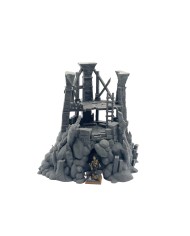 Torre en Ruinas Mediana|Dalla Croce Studios|Escenografia Ruinas Fantasia