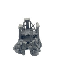 Medium Ruined Tower|Dalla Croce Studios|Fantasy Ruins Terrain