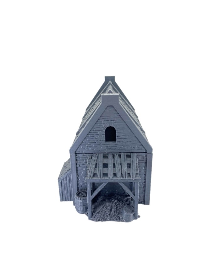 Establo de Greendale|3DLayeredscenery|Edificios Napoleonicos