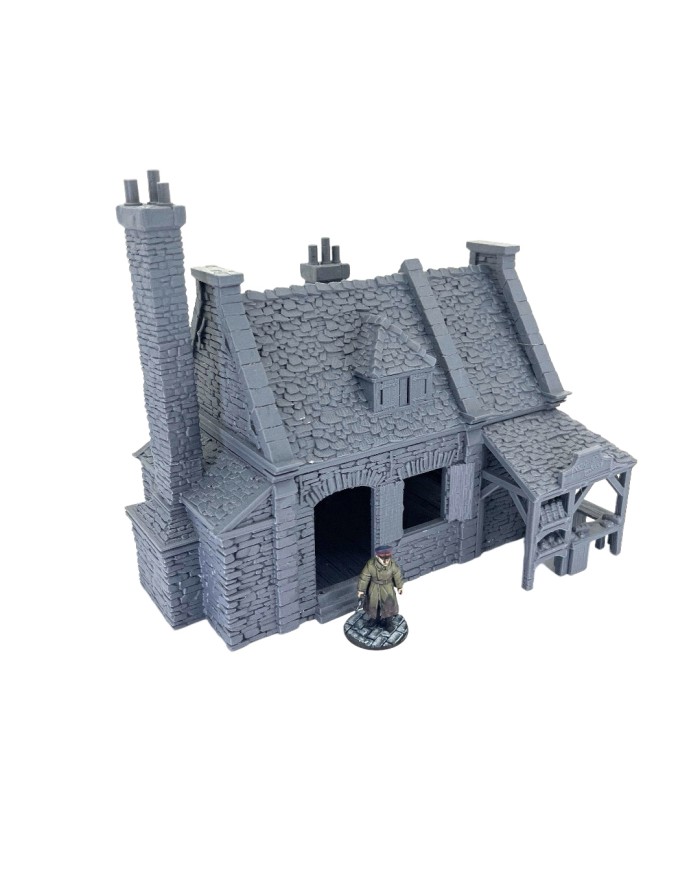 Walter's Bakery of Greendale|3DLayeredscenery|Napoleonic Buildings
