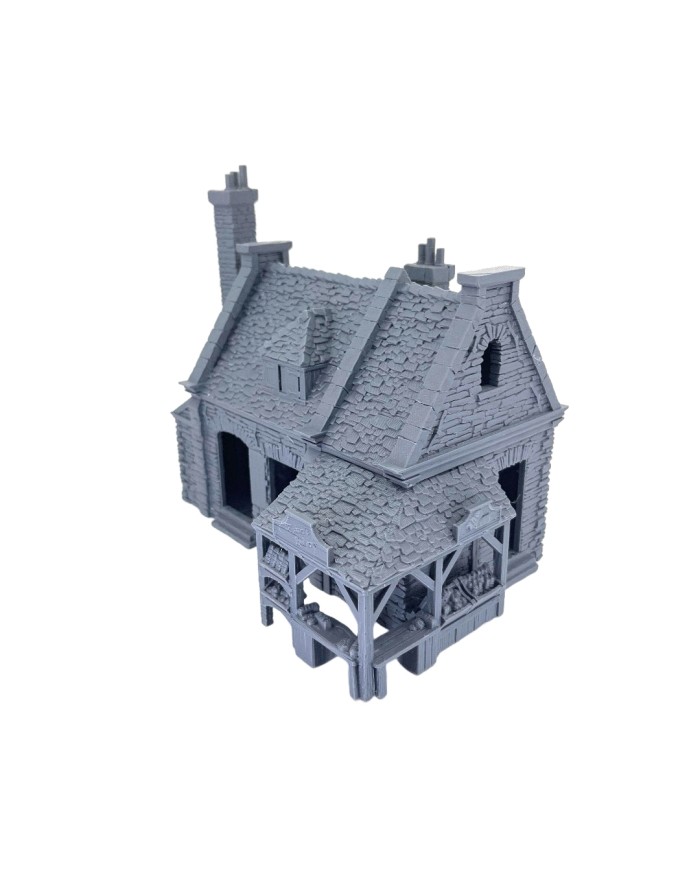 Panadería Walter de Greendale|3DLayeredscenery|Edificios Napoleonicos