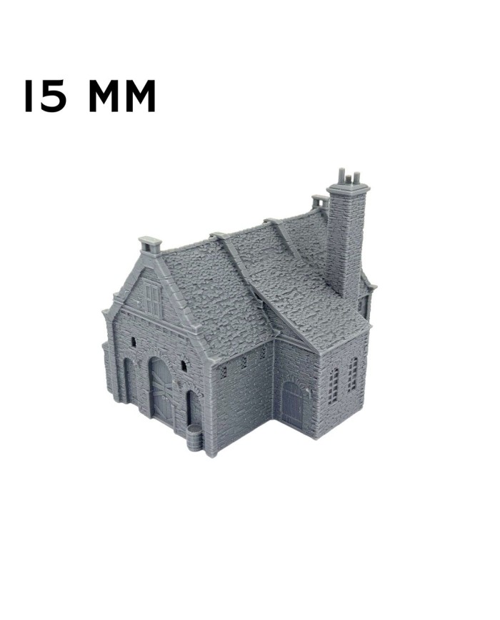 Moores's Brewery of Greendale|3DLayeredscenery|Napoleonic Buildings