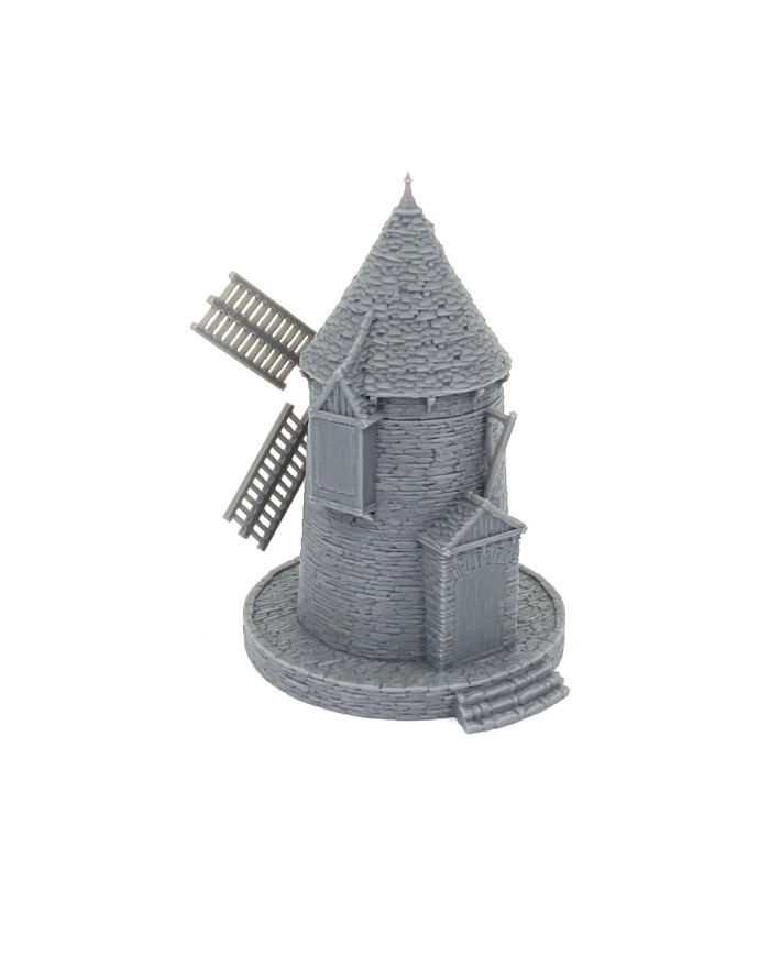 Windmill of Greendale|3DLayeredscenery|Napoleonic Buildings