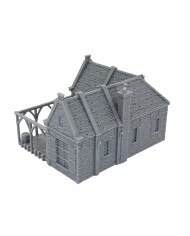 Taberna de la Corona de Oro de Greendale|3DLayeredscenery|Edificios Napoleonicos