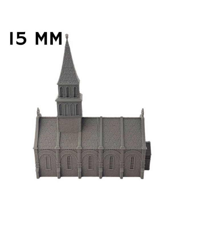 Church of the Dale of Greendale|3DLayeredscenery|Napoleonic Buildings