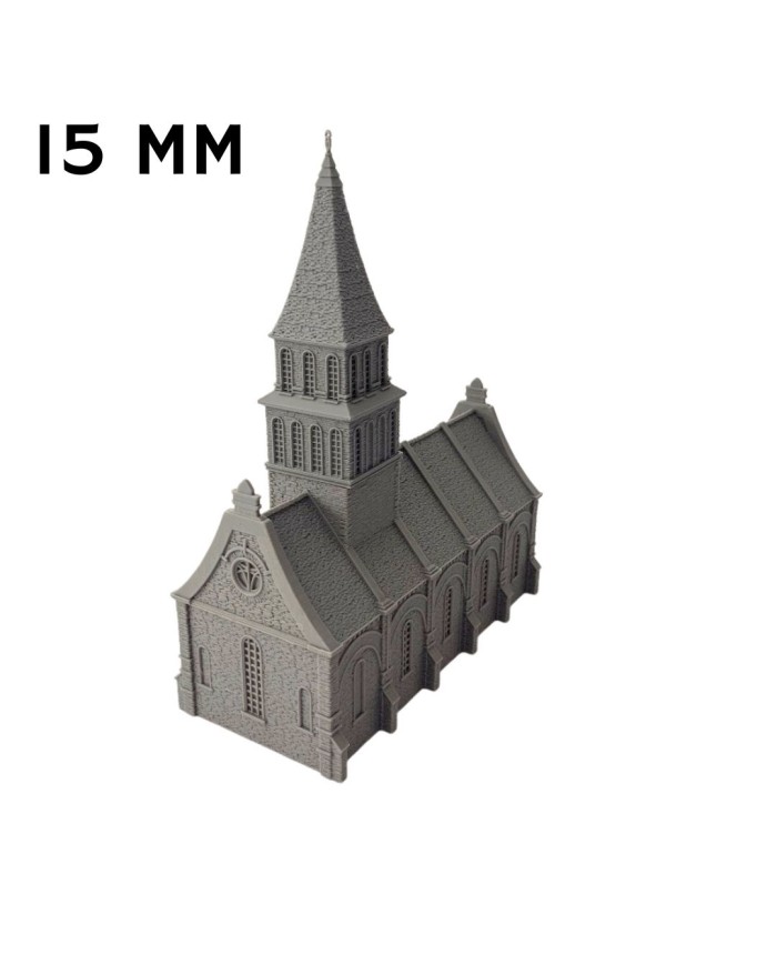 Church of the Dale of Greendale|3DLayeredscenery|Napoleonic Buildings