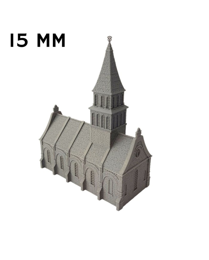 Church of the Dale of Greendale|3DLayeredscenery|Napoleonic Buildings