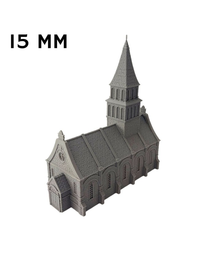 Church of the Dale of Greendale|3DLayeredscenery|Napoleonic Buildings