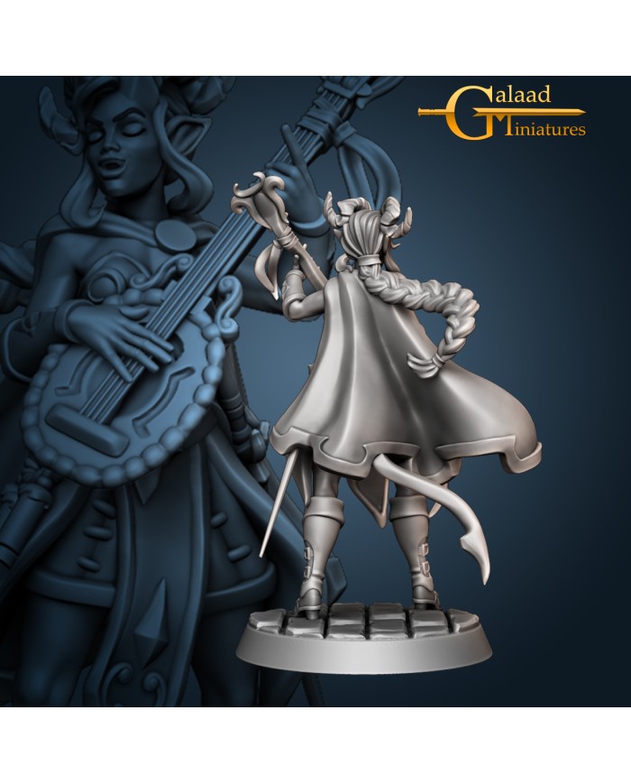 Bardo Tiefling - Astoria|Galaad Miniatures|Bardos