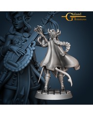 Bardo Tiefling - Astoria|Galaad Miniatures|Bardos