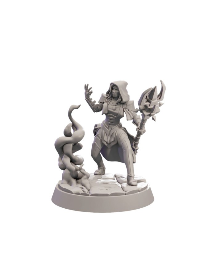 Bruja Humana - Sybil Tempest|3DeRatops Studio|Brujos
