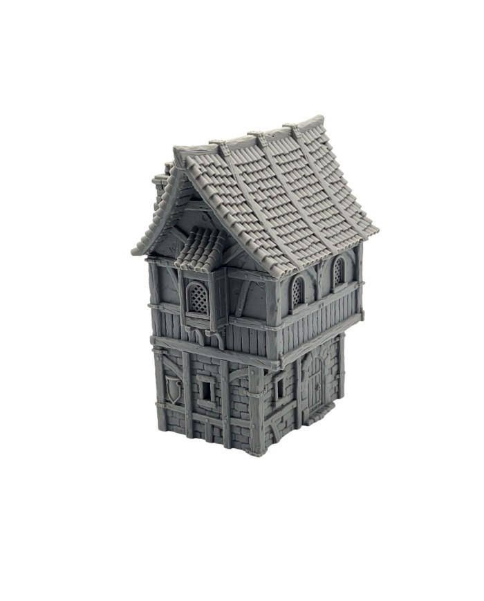 Ember Lane Building of Hexengarde City|Tired World Studio|Mordheim Terrain