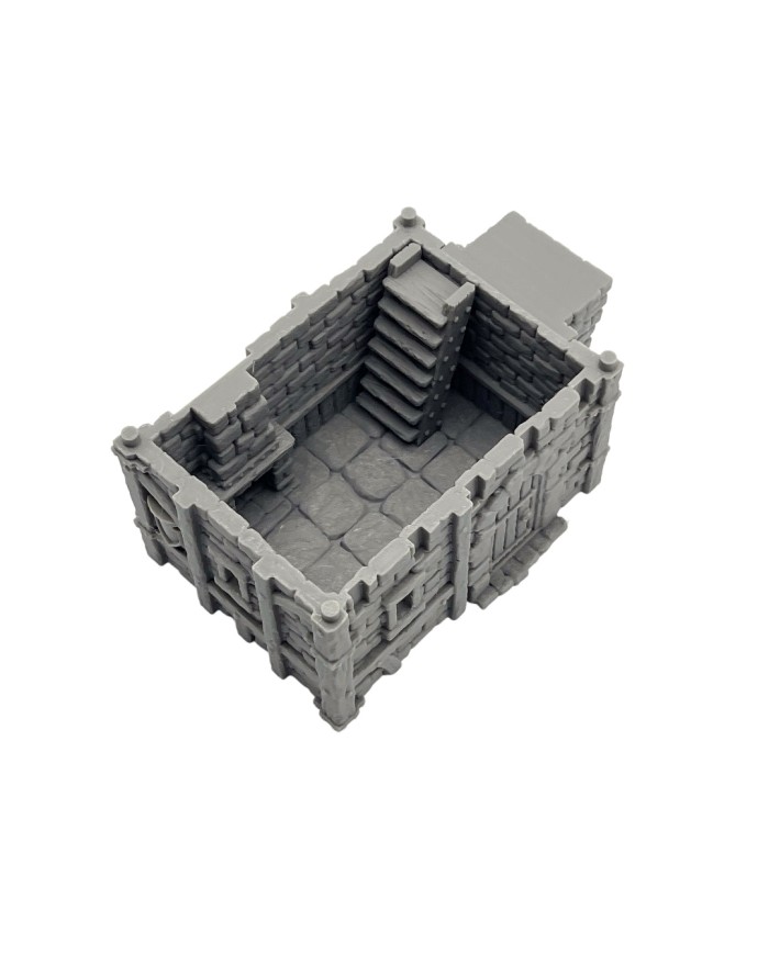 Ember Lane Building of Hexengarde City|Tired World Studio|Mordheim Terrain