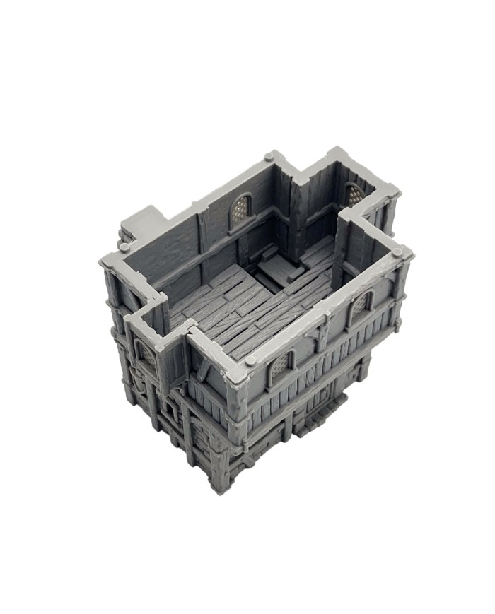 Ember Lane Building of Hexengarde City|Tired World Studio|Mordheim Terrain