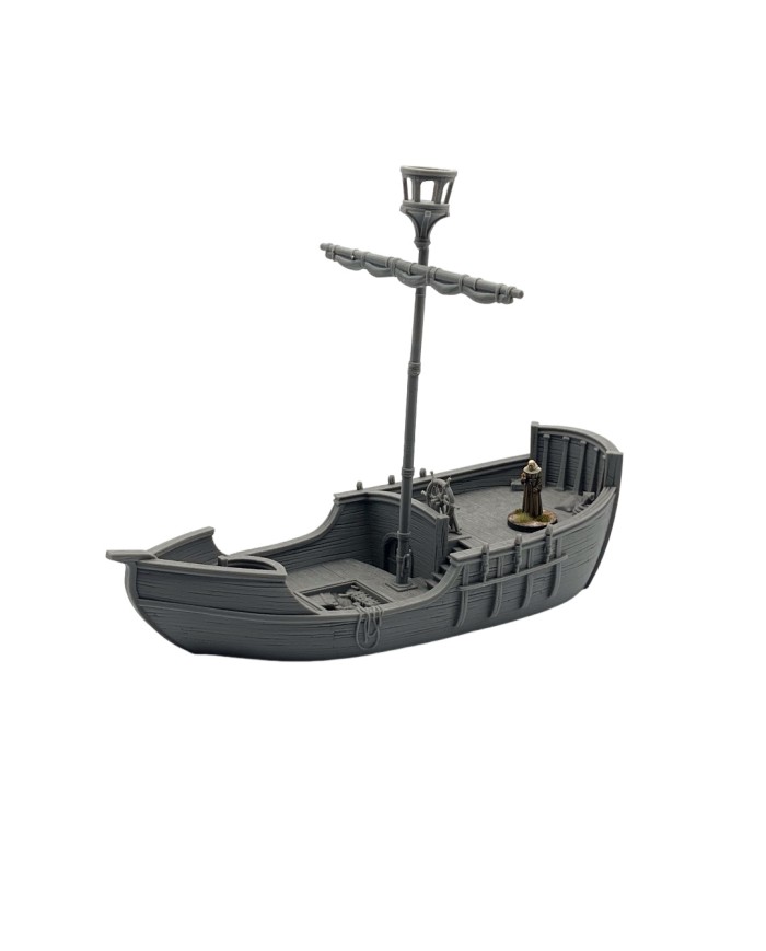 Buque Mercante de Ancrabourg|3DLayeredscenery|Barcos para Wargames y Rol