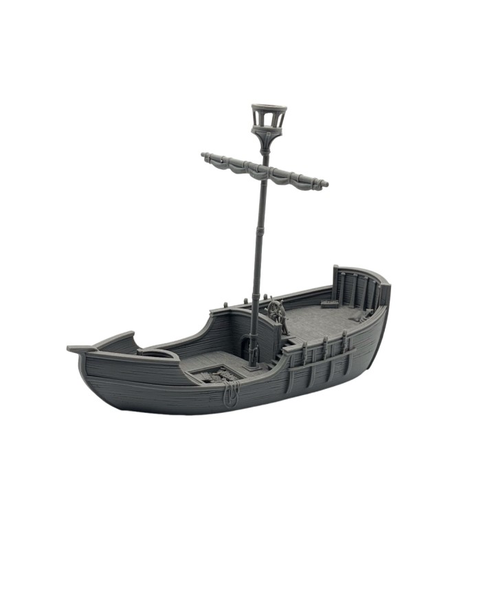 Merchants Vessel of Ancrabourg|3DLayeredscenery|Ships for Wargames and RPG