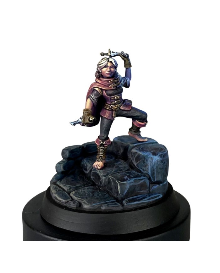 Pícara Halfling - Callie Nightblade|3DeRatops Studio|Pícaros