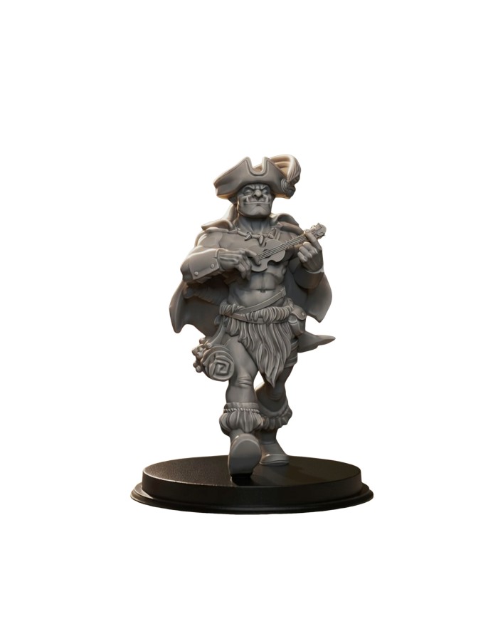 Orc Bard|TytanTroll Miniatures|Bards