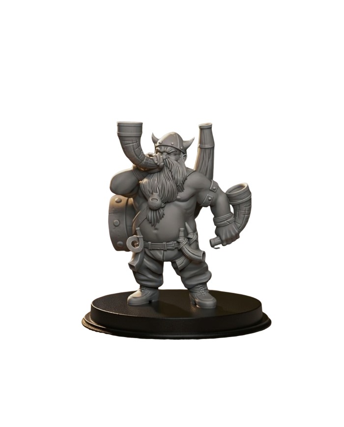 Dwarf Bard | TytanTroll Miniatures | Bards | Terrainandminis