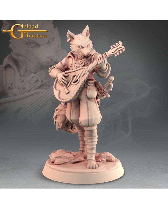 Bardo Kitsune | Galaad Miniatures | Bardos | Terrainandminis