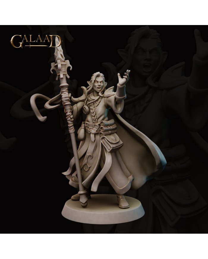 Elf Wizard - Fenton|Galaad Miniatures|Wizards