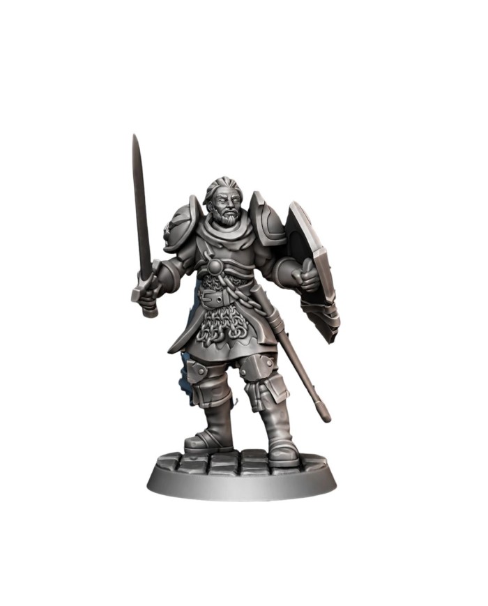 Human Fighter - Rendal|Galaad Miniatures|Fighters