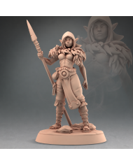 Exploradora Elfa con Lanza|Galaad Miniatures|Exploradores