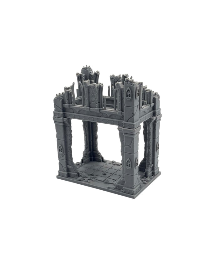 Ruinas del Imperio (6"x4") - F|Forbidden Prints|Escenografía Ruinas 40K