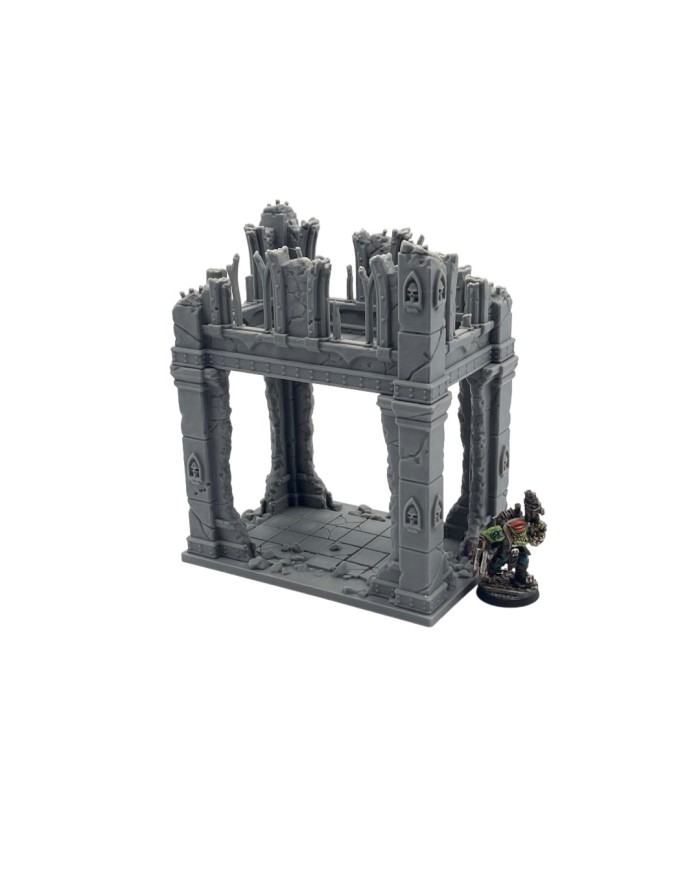 Ruins of the Empire (6"x4") - F|Forbidden Prints|40K Ruins Terrain
