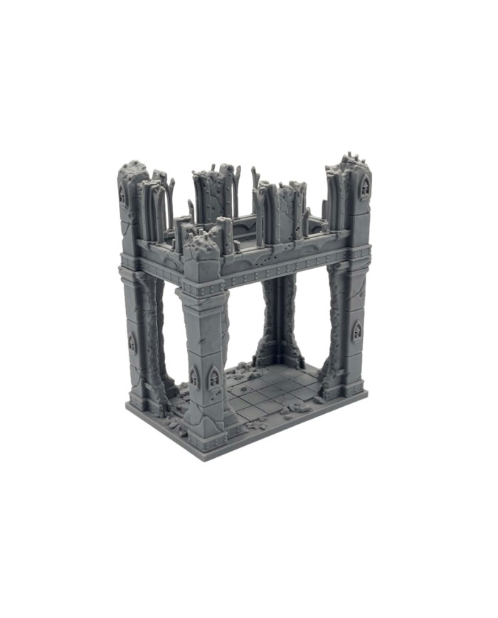 Ruinas del Imperio (6"x4") - F|Forbidden Prints|Escenografía Ruinas 40K