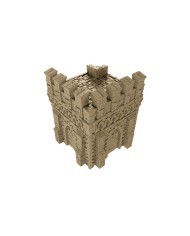 Hexengarde Corner Wall|Tired World Studio|Wall Terrain
