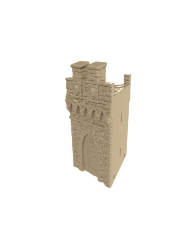 Muralla Angular Hacia Dentro (30 Grados)