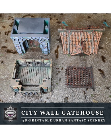 Hexengarde City Wall Gatehouse