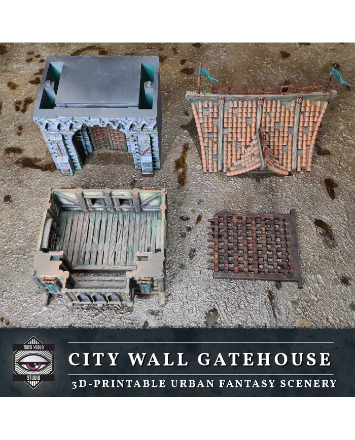 Hexengarde City Wall Gatehouse