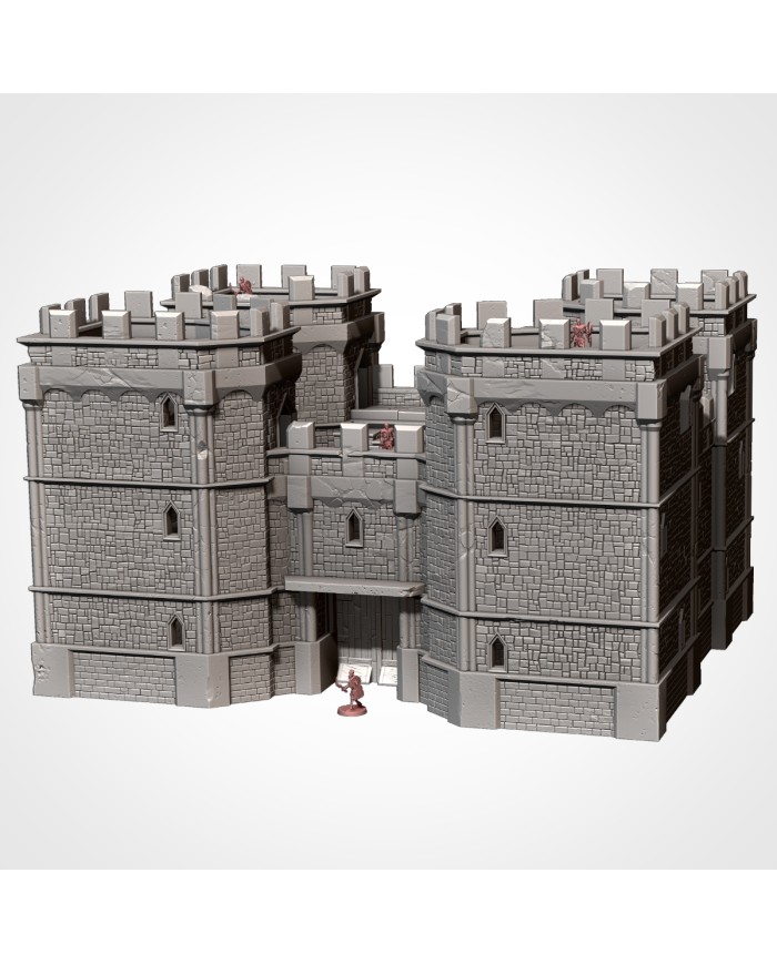 Medieval Castle | Txarli Factory | Bretonnian Terrain | Terrainandminis