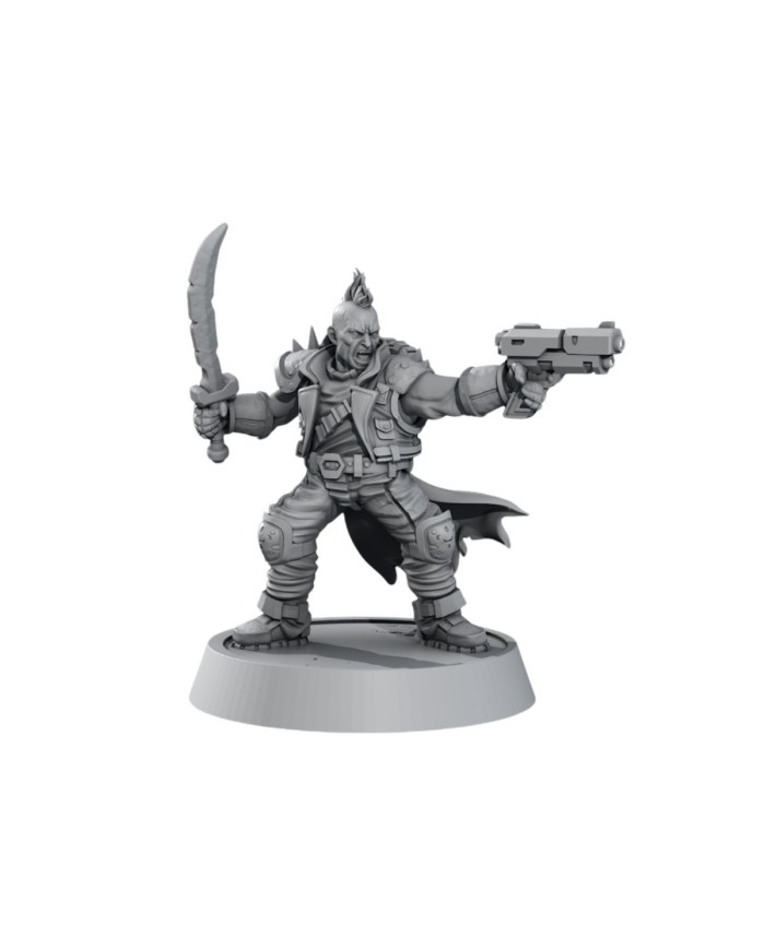 Ejecutor de la Banda del Remache Negro - A|Forge Path Miniatures|Bandas Postapocalípticas