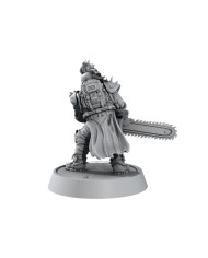 Black Rivet Crew Enforcer - D|Forge Path Miniatures|Postapocalyptic Warbands