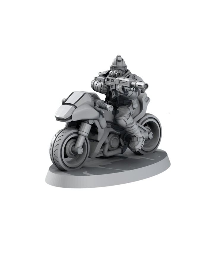 Black Rivet Crew Redliner - A|Forge Path Miniatures|Postapocalyptic Warbands